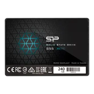 SSD Silicon Power Slim S55, 2.5", 240GB, SATA3 6Gb/s, R556/W480