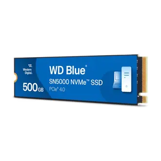 SSD WD Blue SN5000, 500GB, M.2 NVMe PCIe Gen4, R5000/W4000