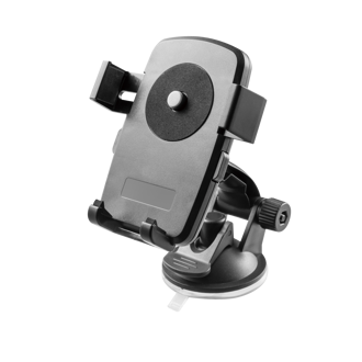 Stalak za mobitel SBOX PS-11, vjetrobranski, crni