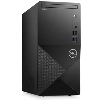 Stolno računalo Dell Vostro 3020 Tower, Intel Core i3 13100 up to 4.5GHz, 8GB DDR4, 256GB NVMe SSD, Intel UHD Graphics 730, No ODD, Win 11 Pro, 3 god