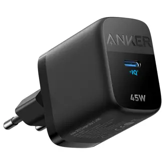 Strujni punjač Anker 313 (Ace 2), 45W Super Fast Charging 2.0, USB-C, crni