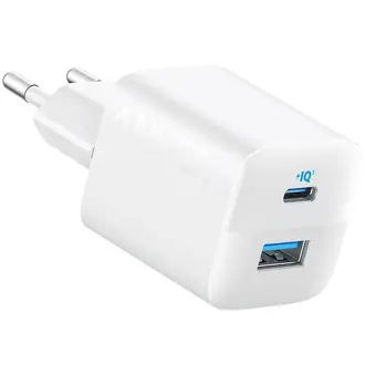 Strujni punjač Anker 323, 33W, USB-C, USB-A, bijeli