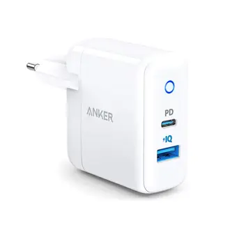 Strujni punjač Anker PowerPort PD+2, 33W, USB-A, USB-C, bijeli