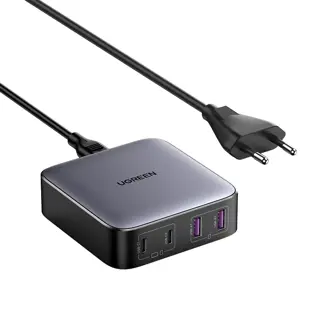 Strujni punjač Ugreen Nexode, 65W, 2xUSB-A, 2xUSB-C, crni