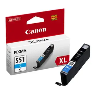 Tinta Canon CLI-551C XL, 6444B001, Cyan