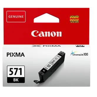 Tinta Canon CLI-571BK, 0385C001, Black