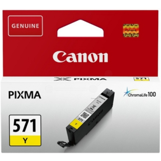 Tinta Canon CLI-571Y, 0388C001, Yellow