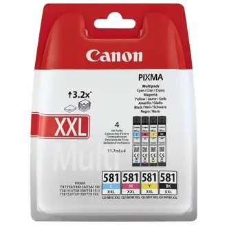 Tinta Canon CLI-581 XXL, 1998C005, Black + Color (Multipack)