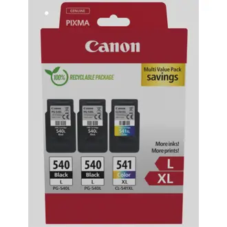 Tinta Canon PG-540L + CL-541XL, 5224B017, 2 Black + 1 Color (Multipack)