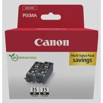 Tinta Canon PGI-35BK, 1509B029, Two Black (Multipack)