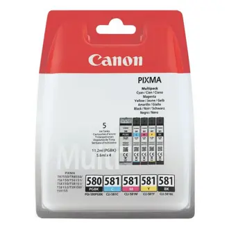 Tinta Canon PGI-580 + CL-581, 2078C005, Black + Color (Multipack)