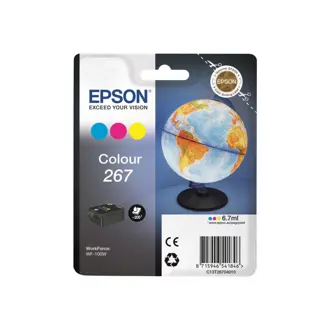 Tinta Epson 267, C13T26704010, Tri-color