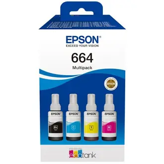 Tinta Epson 664, C13T66464A, Black + Color (Multipack)