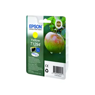 Tinta Epson T1294, C13T12944022, Yellow