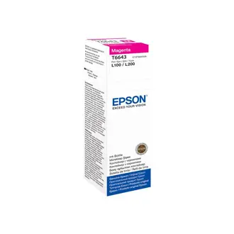 Tinta Epson T66434, C13T66434A, Magenta