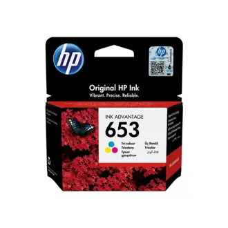 Tinta HP 3YM74AE, No.653, Tri-color