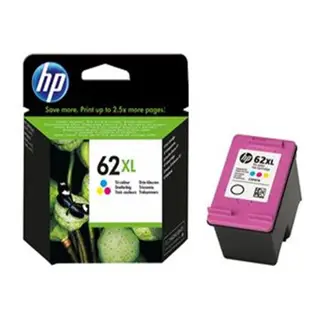 Tinta HP C2P07AE, No.62XL, Tri-color