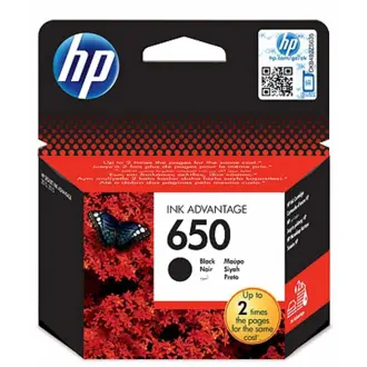 Tinta HP CZ101EA, No.650, Black