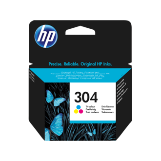 Tinta HP N9K05AE, No.304, Tri-color