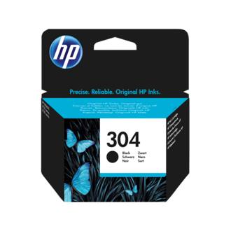 Tinta HP N9K06AE, No.304, Black