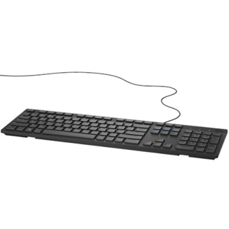 Tipkovnica Dell Multimedia Keyboard KB216, žičana, HR Layout, crna