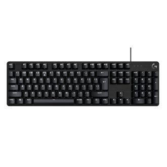 Tipkovnica Logitech G413 SE, žičana, gaming, mehanička, tactile switches, US Layout, bijelo LED, crna