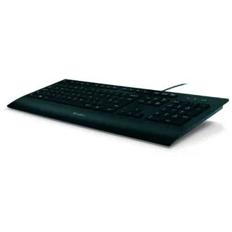Tipkovnica Logitech K280e, žičana, crna, OEM