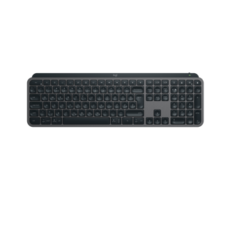 Tipkovnica Logitech MX Keys S, bežična, bluetooth, HR Layout, bijelo LED, crna