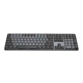 Tipkovnica Logitech MX Mechanical, bežična, mehanička, clicky switches, US Layout, crna