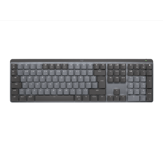 Tipkovnica Logitech MX Mechanical, bežična, mehanička, tactile switches, US Layout, crna
