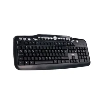 Tipkovnica MS Alpha C300, žičana, crna