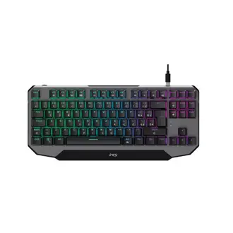Tipkovnica MS Elite C905, žičana, gaming, mehanička, red switches, RGB, TKL, crna
