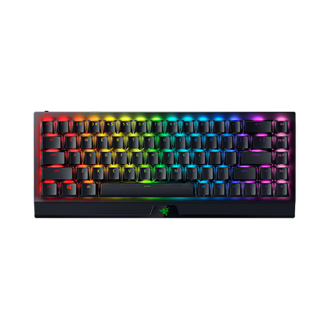 Tipkovnica Razer BlackWidow V3 Mini HyperSpeed, bežična, gaming, mehanička, yellow switches, TKL, US Layout, RGB, crna, RZ03-03890100-R3M1