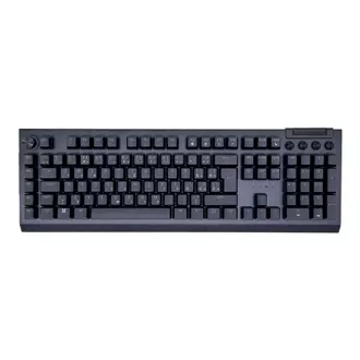 Tipkovnica Razer BlackWidow V4 Pro, žičana, gaming, mehanička, yellow switches, RGB, UK/HR layout, crna, RZ03-04682000-R3W1