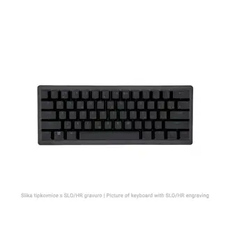 Tipkovnica Razer Huntsman V3 Pro Mini, žičana, gaming, optomehanička, analog optical switches, RGB, US Layout, crna, RZ03-04990100-R3M1
