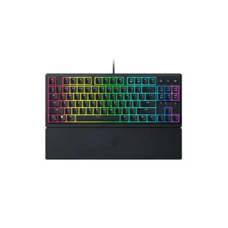 Tipkovnica Razer Ornata V3 TKL, žičana, gaming, membranska, US layout, RGB, crna, RZ03-04880100-R3M1