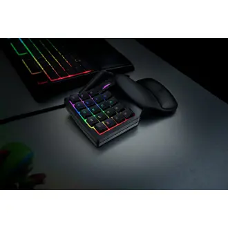 Tipkovnica Razer Tartarus V2, žičana, gaming, membranska, RGB, crna, RZ07-02270100-R3M1