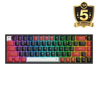Tipkovnica Redragon Castor K631 Pro, bežična, bluetooth, gaming, mehanička, red switches, RGB, TKL