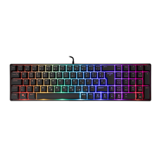 Tipkovnica White Shark GK-001214 Gladius, žičana, gaming, membranska, HR Layout, LED, crna