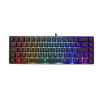 Tipkovnica White Shark GK-2201 Ronin, žičana, gaming, membranska, HR Layout, LED, TKL, crna
