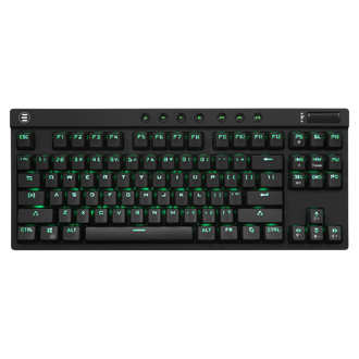 Tipkovnica White Shark Premium Line ESL-K1 Kodachi, žičana, gaming, mehanička, red switches, US layout, RGB, TKL, crna