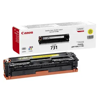 Toner Canon CRG-731Y, žuti, 1500 stranica