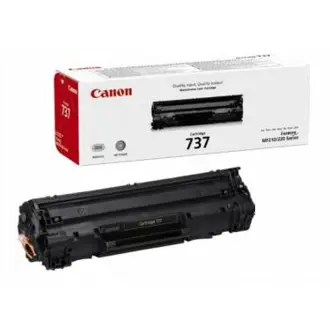 Toner Canon CRG-737, Original, Crni, Kapacitet ispisa 2400 stranica, za Canon i-Sensys MF211/212W/216N/217W/226DN/229DW/237W/247DW