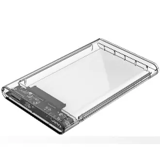 Vanjsko kućište Orico, 2.5" SATA HDD/SSD, USB3.0, prozirno 