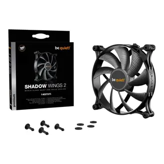 Ventilator za kućište Be quiet! Shadow Wings 2, 140mm, crni