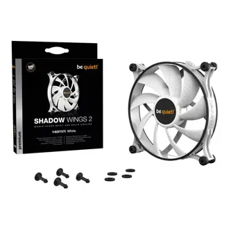 Ventilator za kućište Be quiet! Shadow Wings 2 White, 140mm, bijeli
