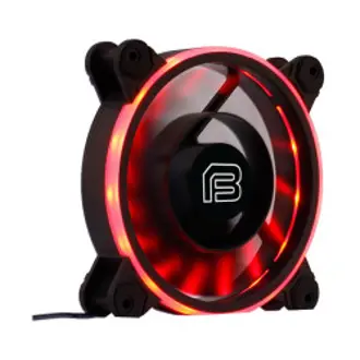 Ventilator za kućište Bit Force Spectrum, 120mm, crveno LED, crni
