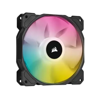 Ventilator za kućište Corsair iCUE SP120 RGB Elite, 120mm, PWM, crni
