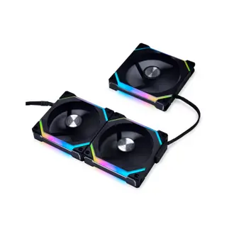 Ventilator za kućište Lian Li Uni Fan SL120 V2 RGB, PWM, 120mm, crni (3 komada) + kontroler