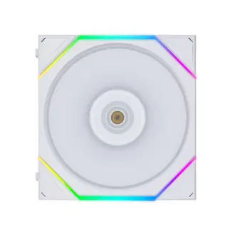 Ventilator za kućište Lian li Uni Fan TL120, ARGB, PWM, 120mm, bijeli (3 komada)